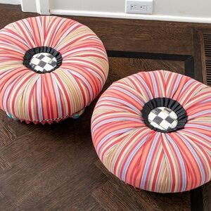 MacKenzie-Childs Wee Tuffet Footstool